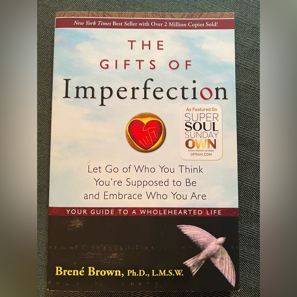 💰 3/$15 book DEAL - The Gifts of Imperfection book by Brene Brown